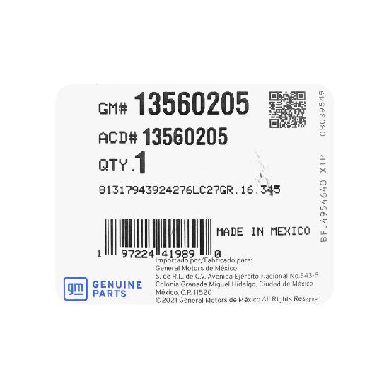 New Chevrolet Silverado 2023 Genuine / OEM Smart Remote Key 4+1 Buttons 433MHz OEM Part Number: 13548437 | Emirates Keys