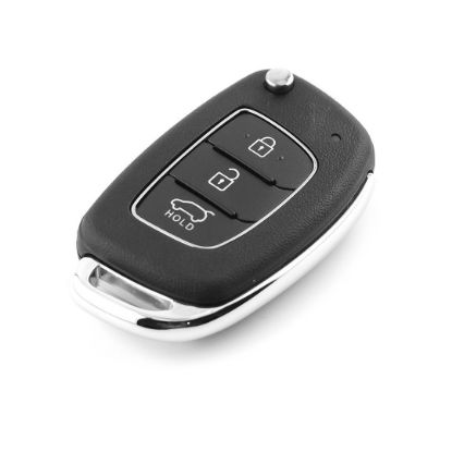 New Hyundai I10 2024 Genuine / OEM Flip Remote Key 3 Buttons 433MHz OEM Part Number: 95430-K7600, 95430K7600 | Emirates Keys