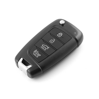 New Hyundai Accent 2022 Genuine / OEM Flip Remote Key 3+1 Buttons 433MHz OEM Part Number: 95430-J0800, 95430J0800 | Emirates Keys