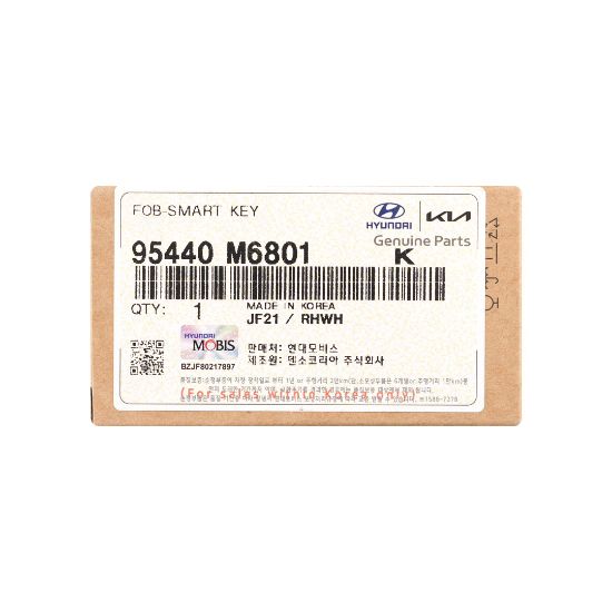 New Kia K3 2023 Genuine / OEM Smart Remote Key 4+1 Buttons 433MHz OEM Part Number: 95440-M6801, 95440M6801 | Emirates Keys