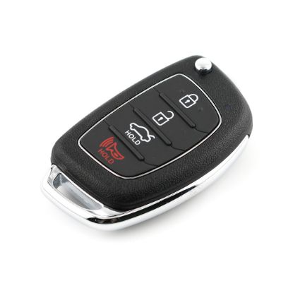 New Hyundai Elantra 2014 Genuine / OEM Flip Remote Key 3+1 Buttons 433MHz OEM Part Number: 95430-3X300, 954303X300 | Emirates Keys