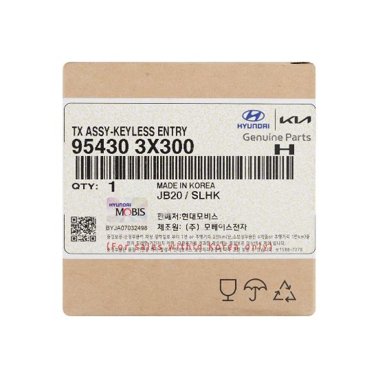 New Hyundai Elantra 2014 Genuine / OEM Flip Remote Key 3+1 Buttons 433MHz OEM Part Number: 95430-3X300, 954303X300 | Emirates Keys