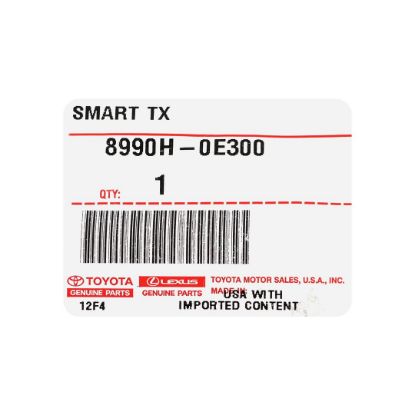 New Lexus RX 2022 Genuine / OEM Smart Remote Key 3+1 Buttons 314.35/312.11MHz OEM Part Number: 8990H-0E300, 8990H0E300 - FCC ID: HYQ14FLB | Emirates Keys