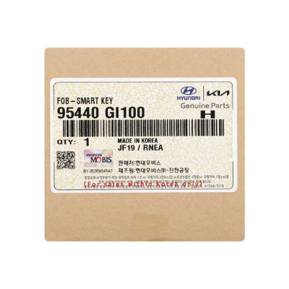 New Hyundai IONIQ 5 2024 Genuine / OEM Smart Remote Key 4+1 Buttons 433MHz OEM Part Number: 95440-GI100, 95440GI100 | Emirates Keys