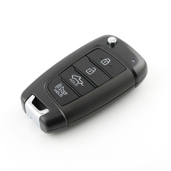 New Hyundai Santa Cruz 2022 Genuine / OEM Flip Remote Key 3+1 Buttons 433MHz OEM Part Number: 95430-K5010, 95430K5010 | Emirates Keys