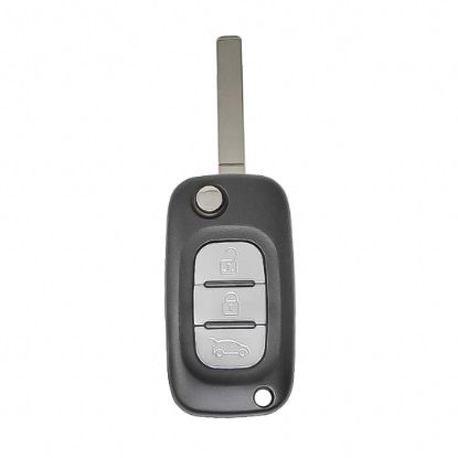 New Ren Symbol Trafic Flip Remote key 3 Button 433Mhz AES PCF7961M Transponder - MK3 Remotes | Emirates Keys