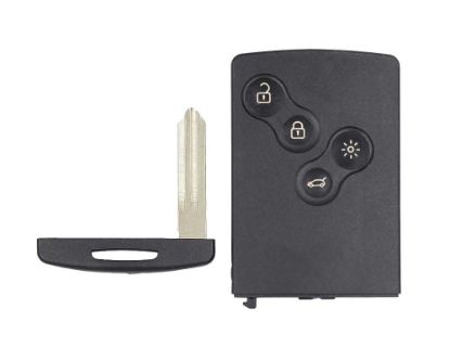 NEW REN Koleos Samsung QM5 Smart Card Keyless Type 4 Buttons 433MHz PCF7952A Transponder High Quality Best Price - MK3 Remotes  | Emirates Keys