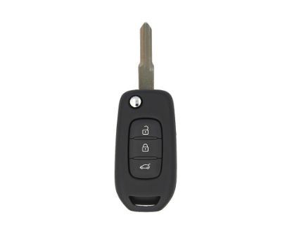 New Renault Dacia Duster Sandero Symbol Twingo Flip Remote Key 3 Buttons 433mhz Hu136 Blade Aes Pcf7961 Transponder Blade  - Mk3 Remotes | Emirates Keys