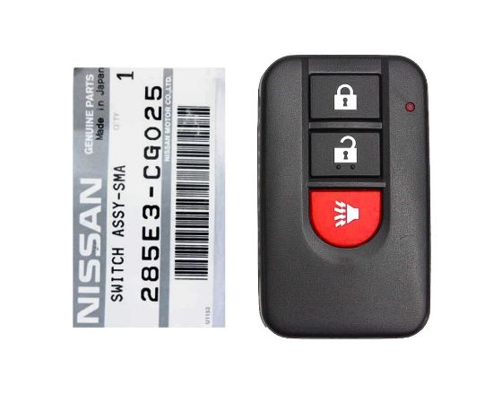 Brand New Infiniti FX35 2003-2004 Genuine/OEM Smart Key Remote 3 Buttons 433MHz 285E3-CG025 285E3CG025 FCCID: NHVWBU612 OEM Box | Emirates Keys