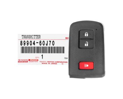 Toyota Land Cruiser Tacoma Highlander 2016 Genuine Smart Remote Key 3 Button 315MHz 89904-60J70 / 89904-0E090 / 89904-0E091/ 89904-0E092| Emirates Keys