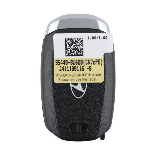 New Hyundai Elantra 2025 Genuine / OEM Smart Remote Key 4 Buttons 433MHz OEM Part Number: 95440-BU600, 95440BU600 | Emirates Keys