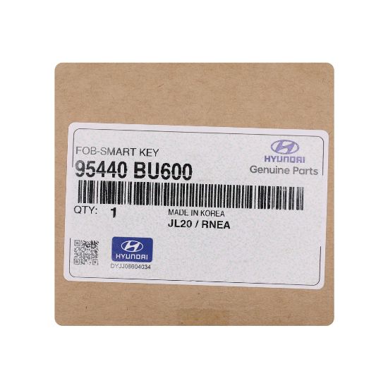 New Hyundai Elantra 2025 Genuine / OEM Smart Remote Key 4 Buttons 433MHz OEM Part Number: 95440-BU600, 95440BU600 | Emirates Keys