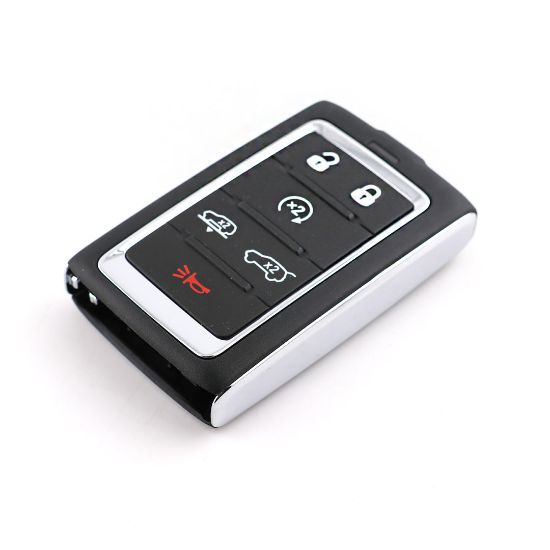 New Jeep Grand Wagoneer 2024 Genuine / OEM Smart Remote Key 5+1 Buttons 433MHz OEM Part Number: 68577132AC | Emirates Keys
