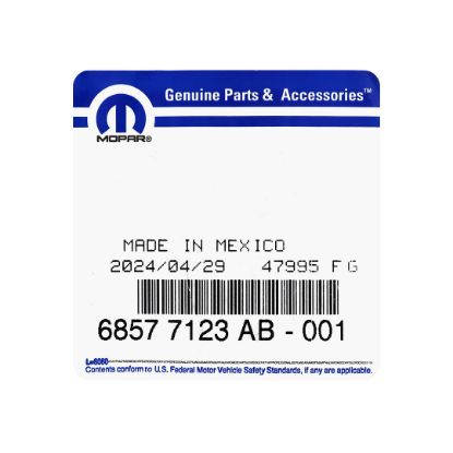 New Jeep Grand Cherokee 2024 Genuine / OEM Smart Remote Key 2+1 Buttons 433MHz OEM Part Number: 68577123AB | Emirates Keys