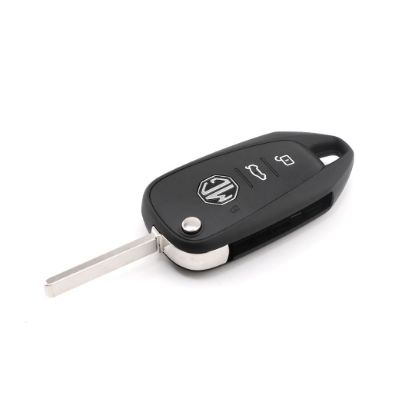 New MG MG3 2025 Genuine / OEM Flip Remote Key 3 Buttons 433MHz OEM Part Number: 11341408-SBKP | Emirates Keys