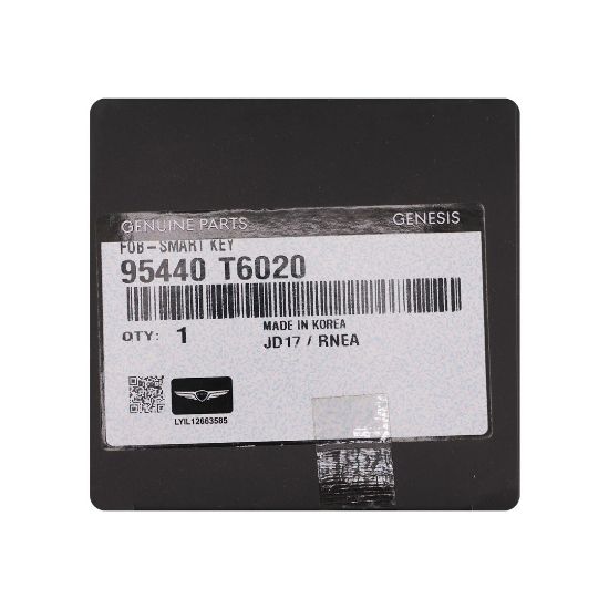 New Hyundai Genesis GV80 2023 Genuine / OEM Smart Remote Key 4 Buttons 433MHz OEM Part Number: 95440-T6020, 95440T6020 | Emirates Keys