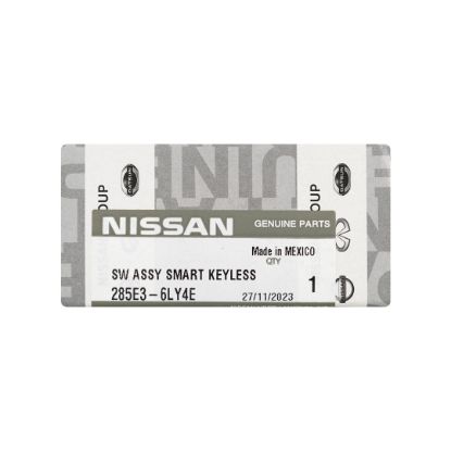 New Nissan Sentra / Almera 2024 Genuine / OEM Smart Remote Key 3+1 Buttons 433.92MHz OEM Part Number: 285E3-6LY4E / 285E3-6LY4A - FCC ID: KR5TXPZ3 | Emirates Keys