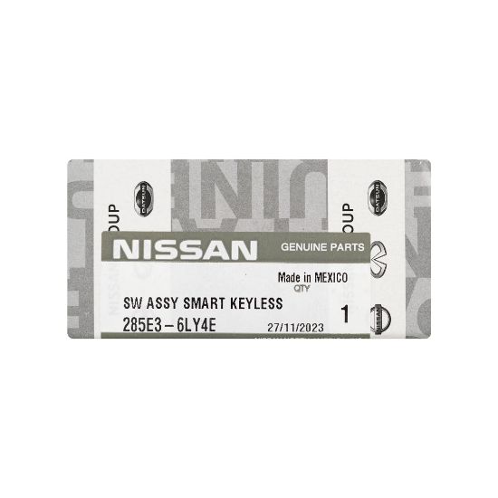New Nissan Sentra / Almera 2024 Genuine / OEM Smart Remote Key 3+1 Buttons 433.92MHz OEM Part Number: 285E3-6LY4E / 285E3-6LY4A - FCC ID: KR5TXPZ3 | Emirates Keys