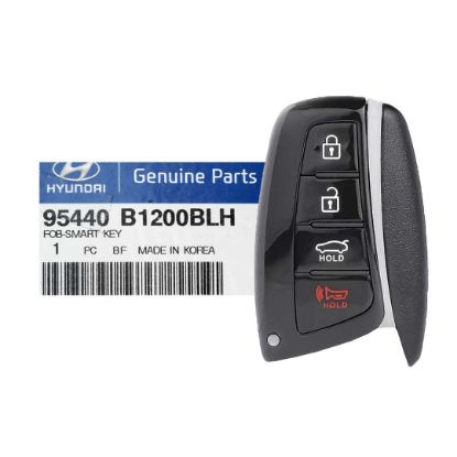 NEW Hyundai Genesis 2015-2016 Genuine/OEM Smart Key Remote 433MHz 4 Buttons 95440-B1200BLH / FCCID: SY5DHFNA433 | Emirates Keys