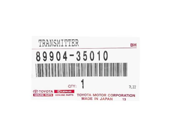 Brand New Toyota Prius 4Runner Venza 2010-2019 Genuine/OEM Smart Key Remote 3 Buttons 315MHz FSK / 89904-35010 8990435010 / FCCID: HYQ14ACX | Emirates Keys