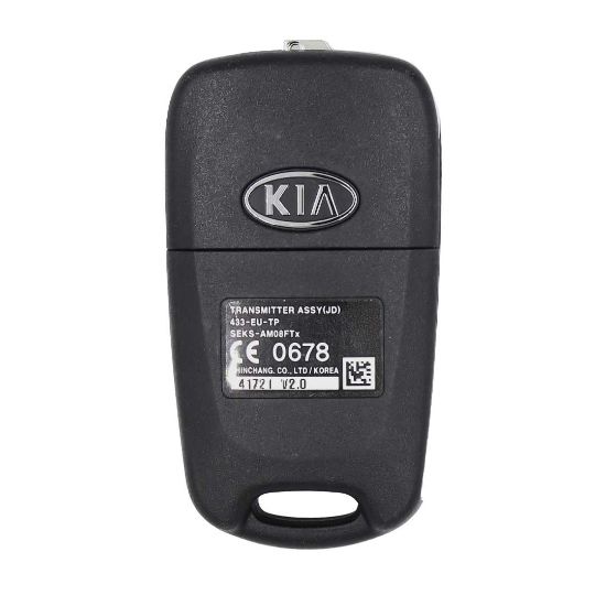 Used Kia Ceed 2012-2015 Original Flip Remote Key 3 Buttons 433MHz OEM Part Number: 95430-A2000 | Emirates Keys