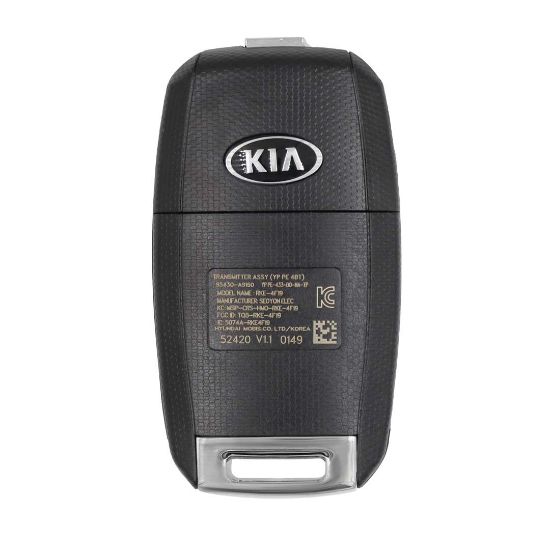 New Kia Sedona 2019 Genuine/OEM Flip Remote Key 4 Buttons 433MHz OEM Part Number: 95430-A9160 | Emirates Keys