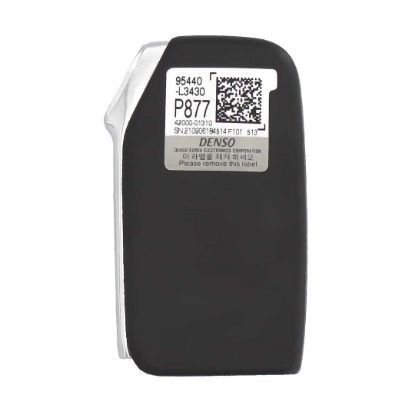 KIA K5 2021 Smart Key 4+1 Buttons Auto Start 433MHz 95440-L3430 FCC ID: CQOFD00790 Transponder ID: HITAG AES PCF7938x back  | Emirates Keys