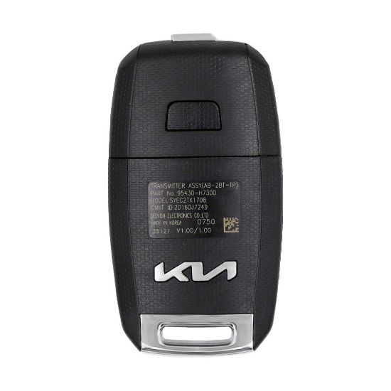 New KIA Soluto 2022 Genuine/OEM Flip Remote Key 2 Buttons 433MHz OEM Part Number: 95430-H7300 | Emirates Keys