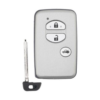 New KeyDiy KD Toyota Universal Smart Remote Key 3 Buttons With Silver Key Shell TDB03-3 | Emirates Keys