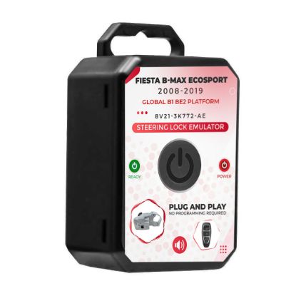 New Ford Fistea B-MAX EcoSport 2008-2019 Globel B1 BE2 Platform Steering Lock Emulator Simulator With Lock Sound No Programming Required  | Emirates Keys