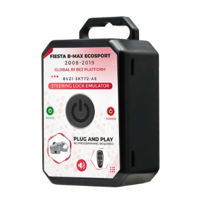 New Ford Fistea B-MAX EcoSport 2008-2019 Globel B1 BE2 Platform Steering Lock Emulator Simulator With Lock Sound No Programming Required  | Emirates Keys