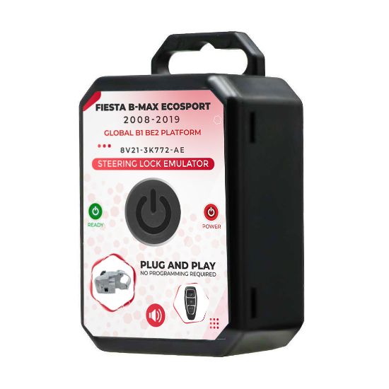 New Ford Fistea B-MAX EcoSport 2008-2019 Globel B1 BE2 Platform Steering Lock Emulator Simulator With Lock Sound No Programming Required  | Emirates Keys