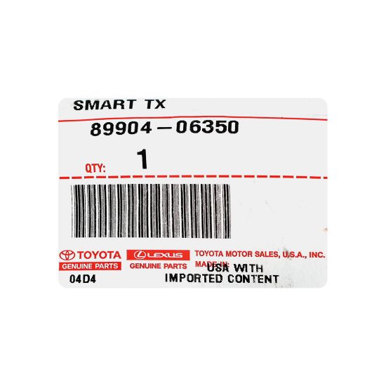 New Toyota Camry 2018-2024 Genuine / OEM Smart Remote Key 3+1 Buttons 314.35/312.11MHz OEM Part Number: 89904-06350, 8990406350 - FCC ID: HYQ14FLA | Emirates Keys