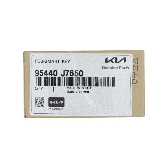 New Kia Ceed 2022 Genuine / OEM Smart Remote Key 3 Buttons 433MHz OEM Part Number: 95440-J7650 - FCC ID: FG01461 | Emirates Keys