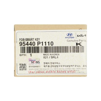 New Kia Sportage 2023 Genuine / OEM Smart Remote 4+1 Buttons 433MHz OEM Part Number: 95440-P1110 / 95440P1110 | Emirates Keys