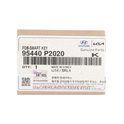 New Kia Genuine / OEM Smart Remote Key 4+1 Buttons 433MHz OEM Part Number: 95440-P2020 | Emirates Keys