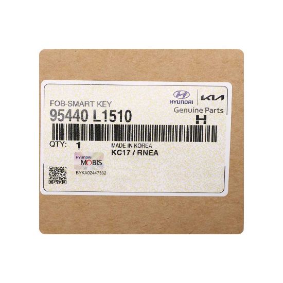 New Hyundai Sonata Genuine / OEM Smart Remote Key 4+1 Buttons 433MHz OEM Part Number: 95440-L1510, 95440L1510 | Emirates Keys