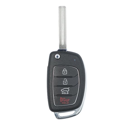 New Aftermarket Hyundai Santa Fe 2013-2015 Flip Remote Key Shell 3+1 Buttons TOY48 Blade Blade High Quality Best Price | Emirates Keys