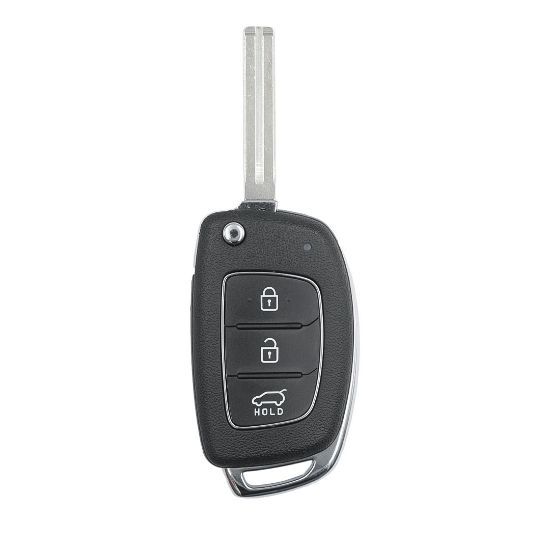 New Aftermarket Hyundai Flip Remote Key Shell 3 Buttons SUV Trunk Laser Blade High Quality Best Price | Emirates Keys