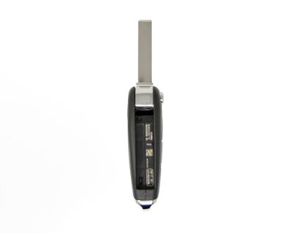 Picture of Peugeot Flip Remote Shell Chrome 3 Button with Battery Holder