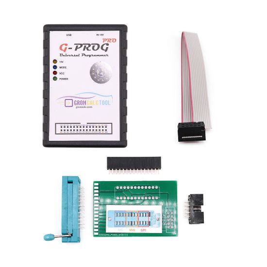 GromCalcTool Gprog PRO Programmer Universal Programmer Gprog PRO For Working With Electronic Control Units Of Cars On The Table | Emirates Keys