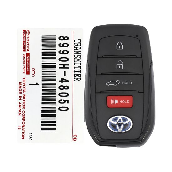 Brand New Toyota Venza 2021 Genuine/OEM Smart Remote Key 4 Buttons 315MHz 8990H-48050 8990H48050 / FCCID: HYQ14FBX | MK3