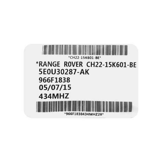 Like New Range Rover 2010-2018  Genuine/OEM Smart Key 433MHz 5 Buttons Transponder ID: PCF7953P OEM Part Number: 5E0U30287-AK | Emirates Keys