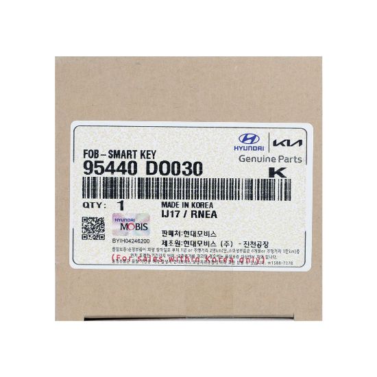 New Kia EV9 2024 Genuine / OEM Smart Remote Key 7+1 Buttons 433MHz OEM Part Number: 95440-DO030 , 95440DO030 | Emirates Keys