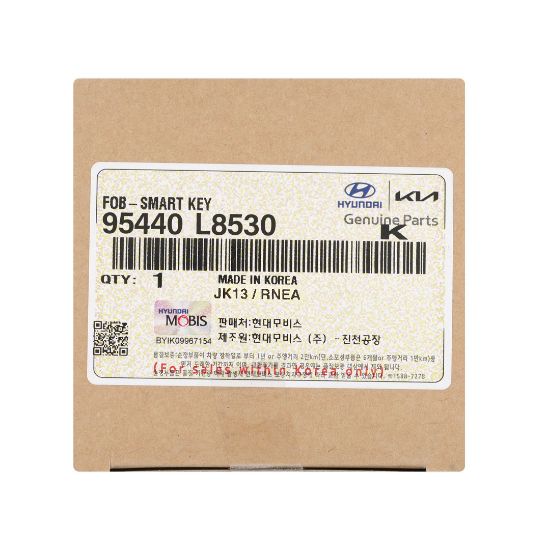New Kia 2024 Genuine / OEM Smart Remote Key 4+1 Buttons 433MHz OEM Part Number: 95440-L8530, 95440L8530 | Emirates Keys