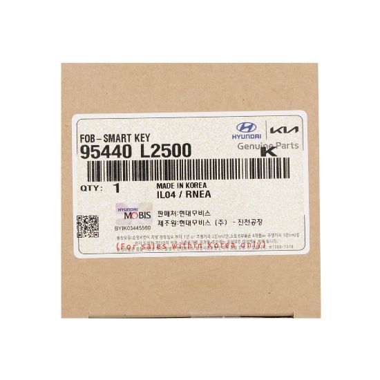 New KIA K5 2024 Genuine / OEM Smart Remote Key 4+1 Buttons 433MHz OEM Part Number: 95440-L2500 , 95440L2500 | Emirates Keys