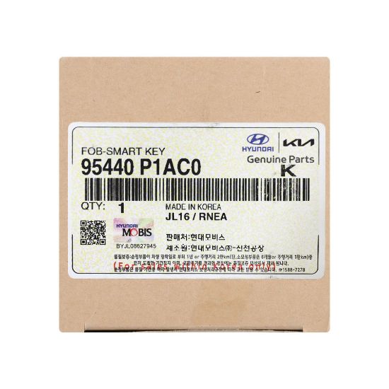 New Kia Genuine / OEM Smart Remote Key 7+1 Buttons 433MHz OEM Part Number: 95440-P1AC0 , 95440P1AC0 | Emirates Keys