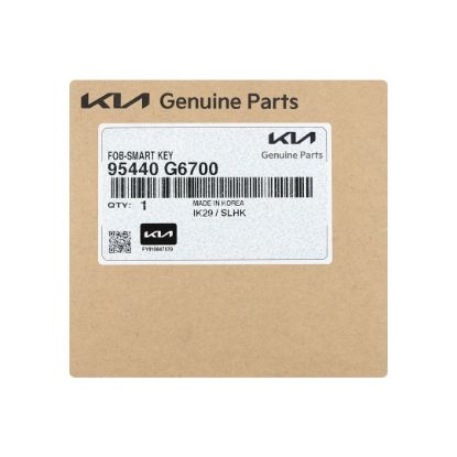 New Kia Picanto 2024 Genuine / OEM Smart Remote Key 3 Buttons 433MHz OEM Part Number: 95440-G6700, 95440G6700 | Emirates Keys