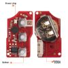New-Xhorse-VVDI-Key-Tool-VVDI2-Wire-Flip-Remote-Key-3-Buttons-VW-Style-XKB520EN-Second-Generation-Supports-Wireless-Programming---Emirates-Keys