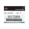 New-Mitsubishi-Outlander-2020-Genuine---OEM-Smart-Remote-Key-4-Buttons-433MHz-OEM-Part-Number:-8637C809---Emirates-Keys